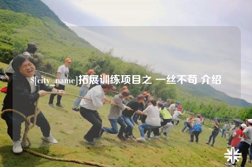 钦州拓展训练项目之 一丝不苟 介绍